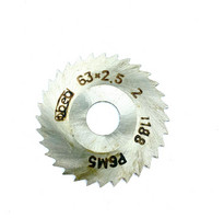 Фреза отрезная 63х2,5 тип 2 (ср.з) Р6М5