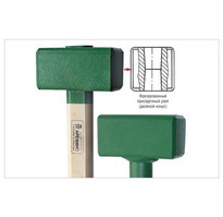 Кувалда 4 кг литая головка деревянная ручка