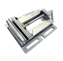 Тиски станочные неповоротные 100мм (для сверлильных станков)