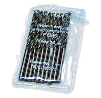 Сверло 3,7 мм ц/х по металлу Р6М5 класс В