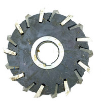 Фреза трехсторонняя 160х22х40 вставной нож P6M5 z=18