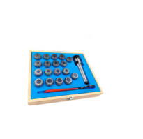 Патрон цанговый КМ4 с набором цанг ER32 из 18шт (3-20мм)