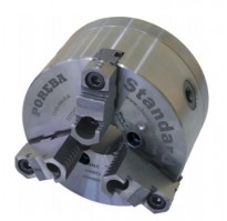 Патрон токарный 3х-кулачковый Т515-200-6 со сборными кулачками конус 6 Poreba