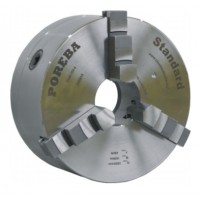 Патрон токарный 3х-кулачковый Т544-500-11 с прямыми и обратными кулачками конус 11 Poreba