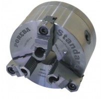 Патрон токарный 3х-кулачковый Т545-160-3 со сборными кулачками конус 3 Poreba