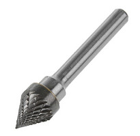 Борфреза твердоспл. конич. угол 90° d16х8,0х6х65 (K160806) Х-образн.насечка