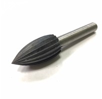 Борфреза твердоспл. гипербол. с точеч.торц. d16х36х6х75 (G163606)  спиральная насечка