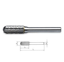 Борфреза твердоспл. сфероцилиндр. d 2,5х14х3х30 R1.25 (С2,51403) Х-образн.насечка