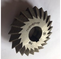 Фреза двухугловая 75х20х80гр.Р18