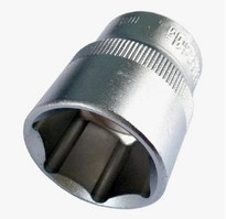 Головка торцевая 28 мм (крепление 1/2 6 граней) Cr-V