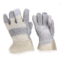 Перчатки спилковые комбинированные