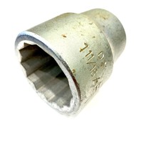 Головка торцевая 111/16 AF D21 дюймовая (крепление 1 12 граней) Cr-V