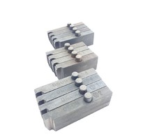 Плашки резьбовые к клуппу трубному, 1' — 1' 1/4 ; 1' 1/2'' — 2'' ; 1/2 — 3/4 (из 4 шт. 3 компл.), У12А