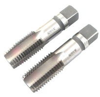 Метчик дюймовый 1 3/8 UNF 60° Р6М5 комплект из 2-х шт. (12 ниток/дюйм)