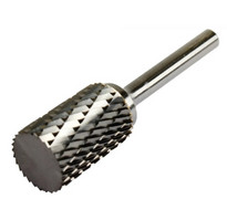 Борфреза твердоспл. цилиндр. d 6х16х6х65 (В061606) Х-образн. насечка с заточ.торцем