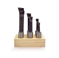 Комплект резцов к расточным головкам 15-160 хв.25мм 6шт