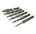 Метчик-сверло метрический набор из 6шт (М3-М10)