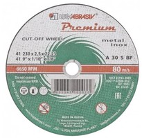 Круг отрезной 230-2.0-22 Premium по металлу и нерж.стали