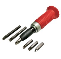 Отвертка ударная с битами (6шт)