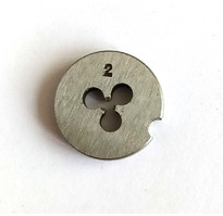 Плашка М2,0х0,4 основной шаг Р6М5