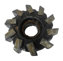 Фреза торцевая насадная 100 z=10 со вставными рифленными ножами 2021-0013 Т5К10 (2214-0153)