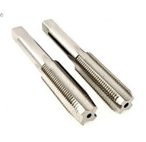 Метчик дюймовый 7/16 BSF 55° 9ХС комплект из 2-х шт. (18 ниток/дюйм)