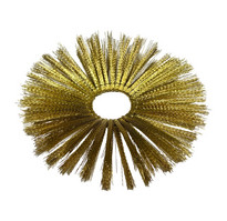 Щетка зачистная крацовочная (фланцевая) 250х60 0,5мм с покрытием