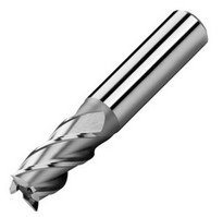 Фреза концевая 6 z=4 ц/х Р6М5К5