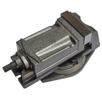 Тиски станочные поворотные 100 мм с закрытым винтом