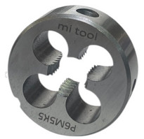 Плашка М1,6х0,35 основной шаг Р6М5К5