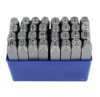 Клейма буквенные 12 мм стальные